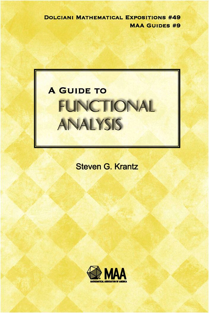 A Guide to Functional Analysis