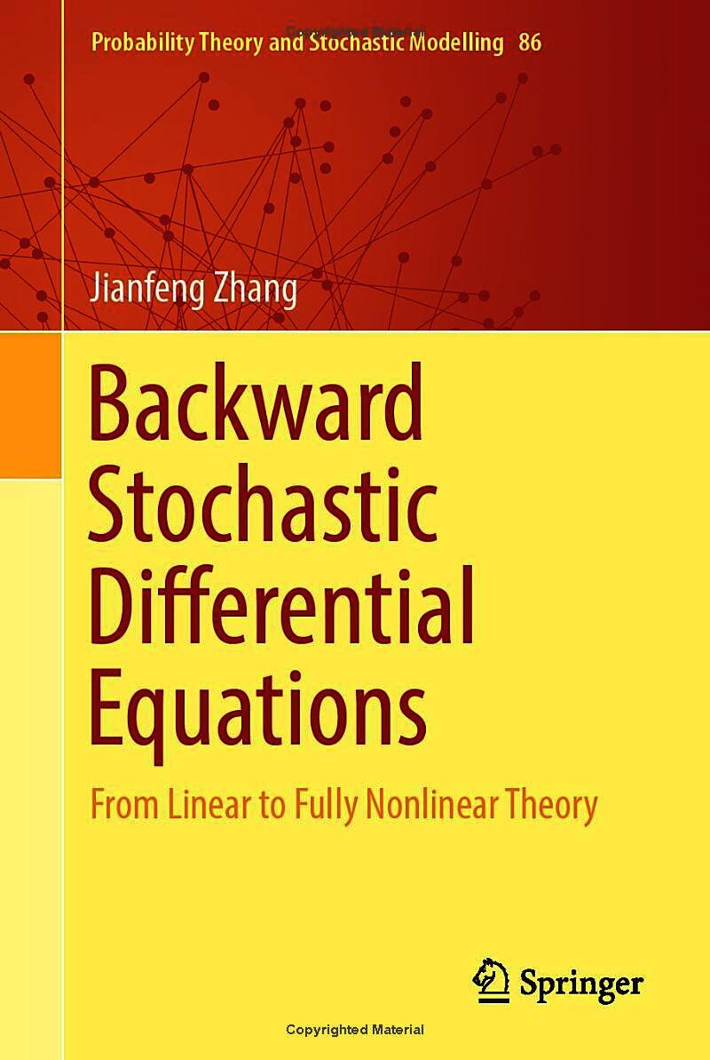 Backward stochastic differential equations