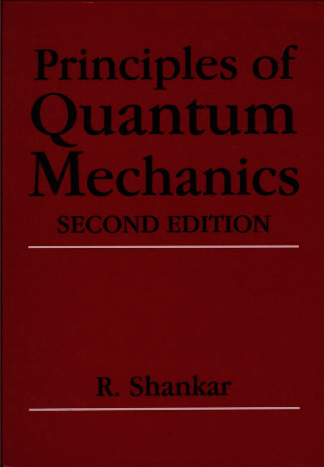 Principles of Quantum Mechanics